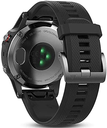 Zitel Charger Port Protector for Garmin Fenix 5/5S/5X Plus, 6/6S/6X Pro, Forerunner 945/935/245/45/45S, Vivoactive 3/4, Venu Sq Music/2/2S/4S 10-Pack