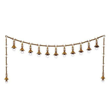 Webelkart Premium Handmade Door Toran for Door Home Decoration and Diwali Decoration (Multicolored)- 34 Inch