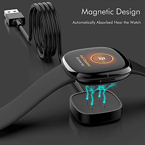 Zitel Charging Cable for Fitbit Versa 3 / Fitbit Sense
