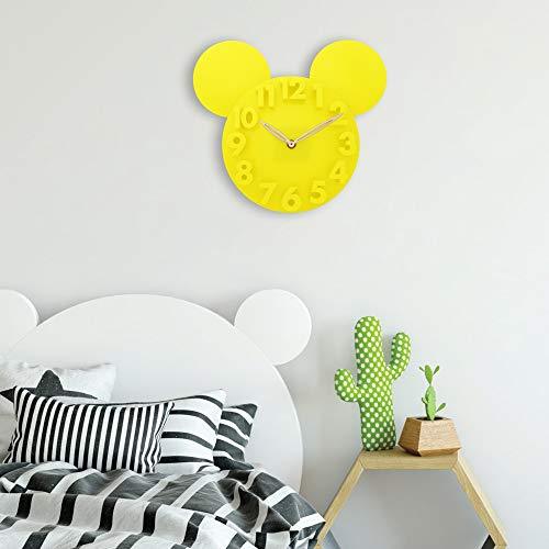 WebelKart Designer Plastic Wall Clock for Home/Living Room/Bedroom/Kitchen- 12.50 in