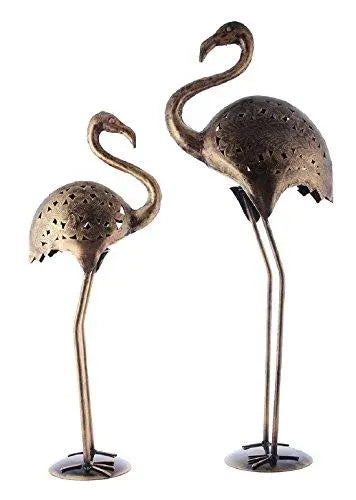 JaipurCrafts Iron Showpiece (35x10.16x70cm, Gold)