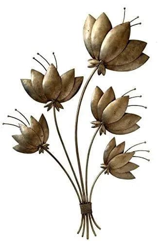 JaipurCrafts Decorative Wall Hanging of Lotus Leaf Showpiece
