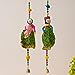 JaipurCrafts Handmade Rajasthani Idol/Door Hangings/Wall Hanging/Home and Office Decor/Home Furnishin Jaipuri Couples (puppetswallhanging-1)