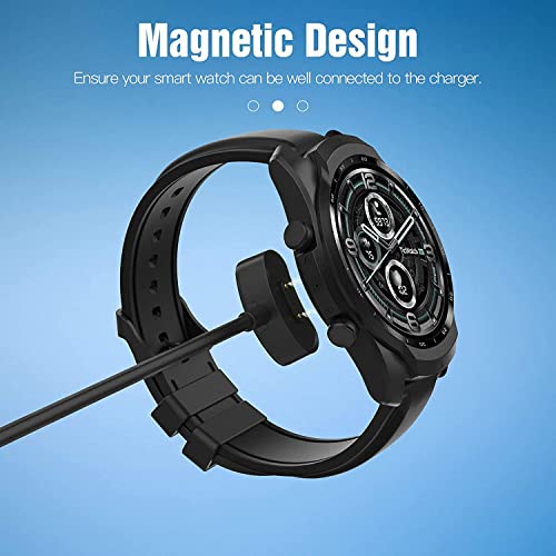 Zitel Charging Cable for Ticwatch Pro 5, Pro 3, Pro 3 LTE, Pro X, E3