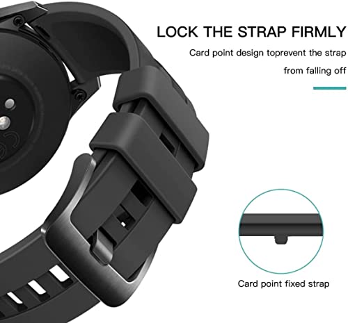 Zitel Fastener Rings for Garmin Watch 20mm Width Bands - (6 Pack)