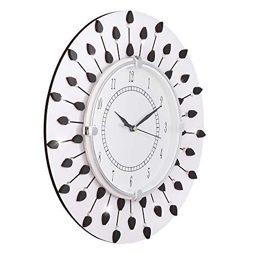 WebelKart Designer Wooden Wall Clock for Home/Living Room/Bedroom/Kitchen- 12 in (with Ajanta Brand Dial)