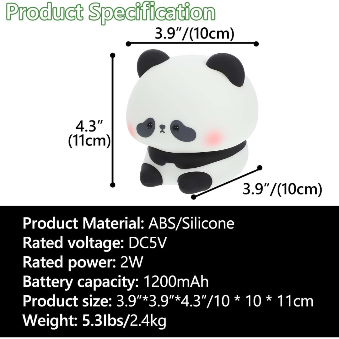 New Arrival Silicon Panda Lamp | Gift