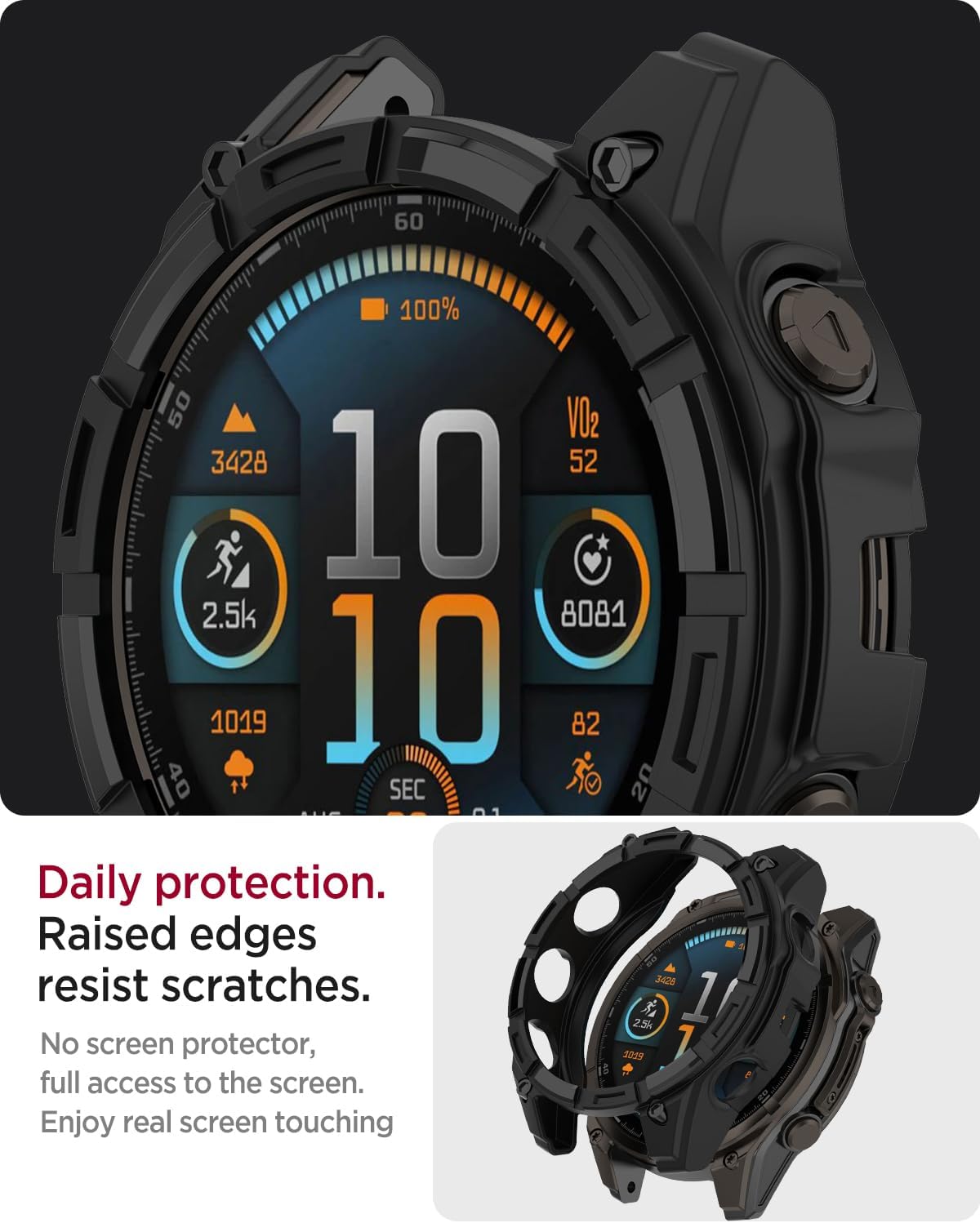 Zitel Case for Garmin Fenix 8 AMOLED 51mm