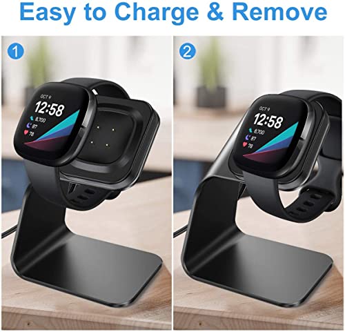 Zitel Charging Stand for Fitbit Sense / Versa 3