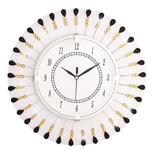 WebelKart Designer Wooden Wall Clock for Home/Living Room/Bedroom/Kitchen- 12 in (with Ajanta Brand Dial)