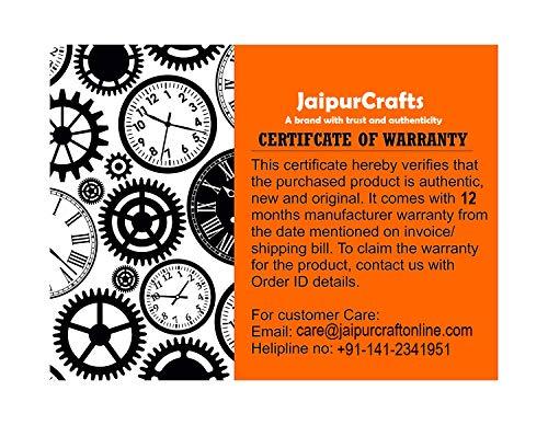JaipurCrafts Plastic Modern Art Wall Clock (Multi_2 Inch X 12 Inch X 12 Inch)