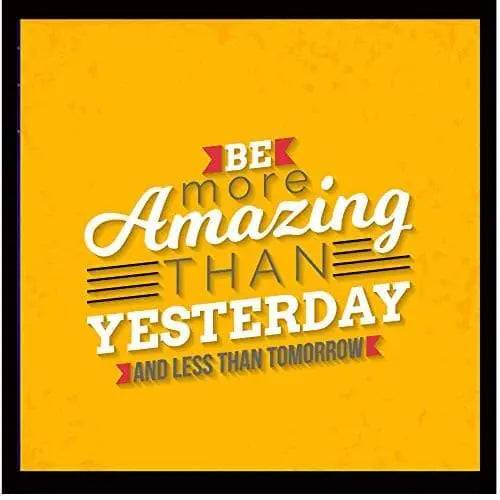 JaipurCrafts Premium Motivational Quote Photo Frame Without Glass for Wall, Office, Study Room Decoration (Synthetic, 10 x 10 Inches , Multicolour)