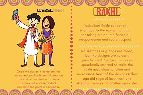 Webelkart Premium Combo of Rakhi Gift for Brother and Bhabhi and Kids with Pair of Kissing Duck Showpiece