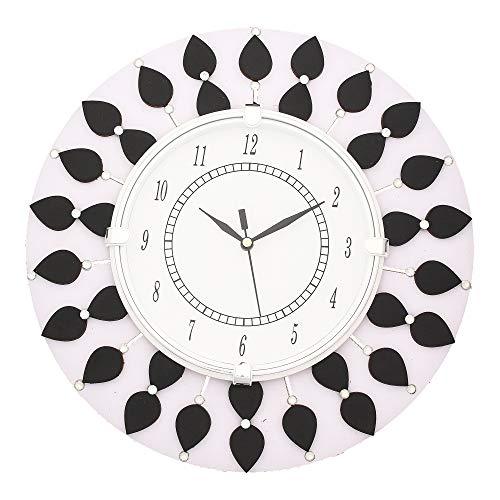 WebelKart Designer Wooden Wall Clock for Home/Living Room/Bedroom/Kitchen- 12 in (with Ajanta Brand Dial)