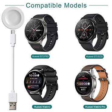 Zitel Charging Cable for Huawei Watch 3, Watch 3 Pro, GT 2 Pro, GT2 ECG, GT3 46mm 42mm, GT Runner, Watch D