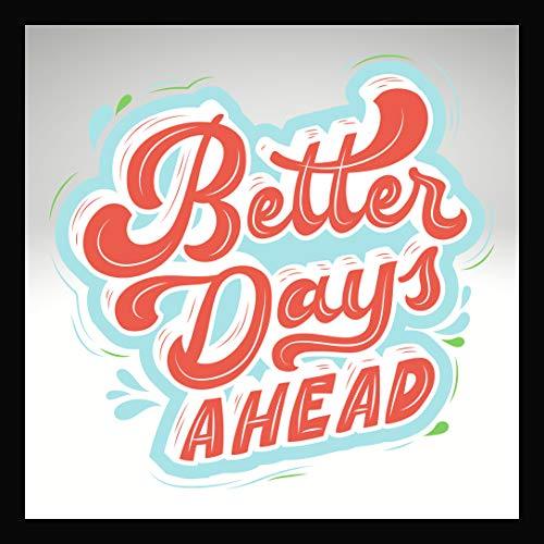 Webelkart Premium Motivational Quote Decoration Poster Photo Framed with Plexi Glass (Synthetic, 10 x 10 Inch, Multicolour) -Set of 4