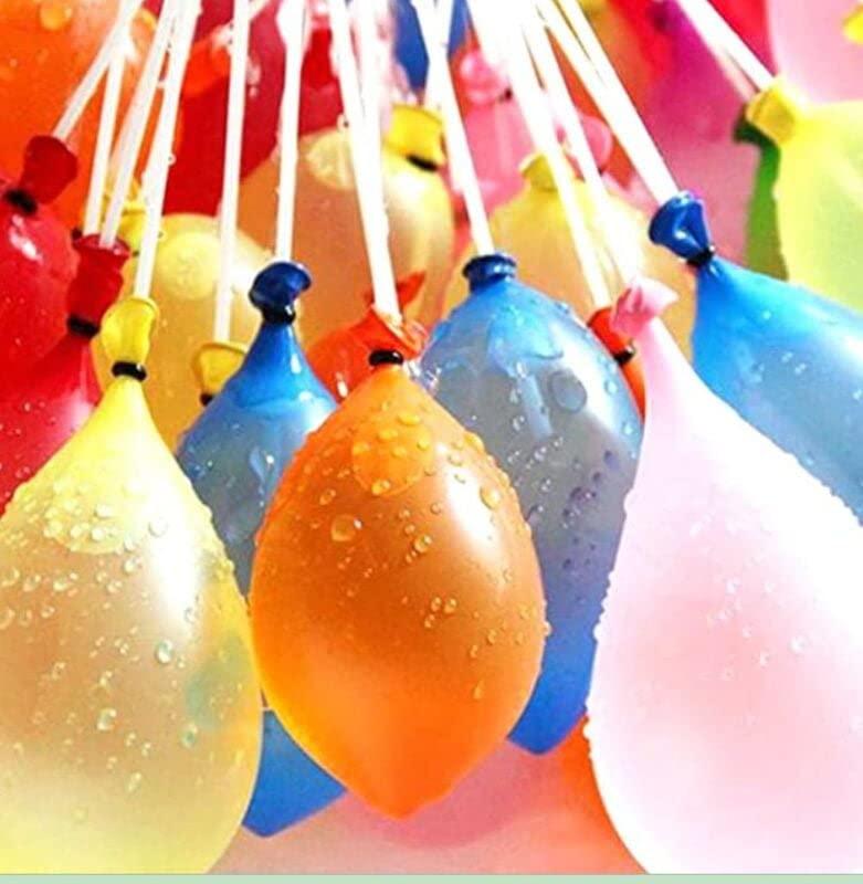 Webelkart Premium Holi Water Balloon Pack of 10-111 PES Magic Balloon Fasting Filling Balloons for Holi Festive (Multicolor)