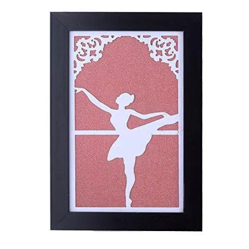 JaipurCrafts Beautiful 'Dancing Doll' Designer Wall Art On Laser Cut Wooden Laminates Valentine's Day Gift - Couple in Love (32 cm x 22 cm) Set of 3