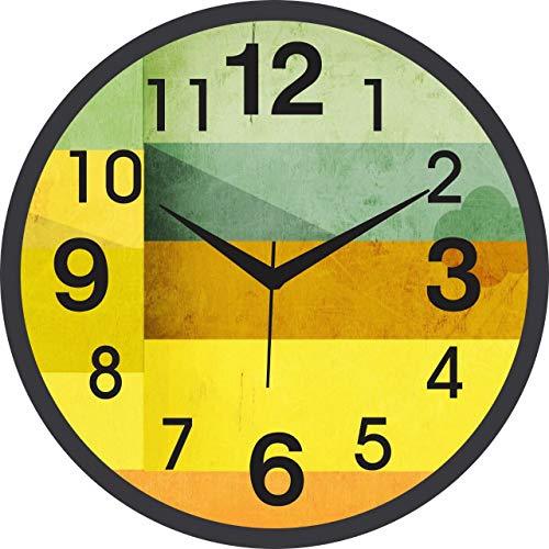 JaipurCrafts Plastic Designer Wall Clock for Home/Living Room/Bedroom/Kitchen with Ajanta Movement (12 in)