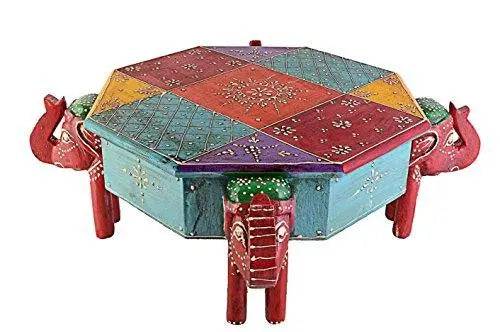 JaipurCrafts Decorative Four Elephante Box Showpiece