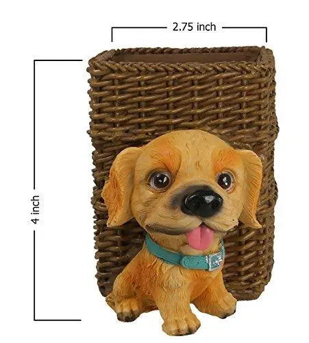 JaipurCrafts Unique Puppy Pen Stand for Valentines Day| Kiss Day| Mothers Day| Anniversary | Hug Day| Propose Day| Beer Day| Rose Day Gift