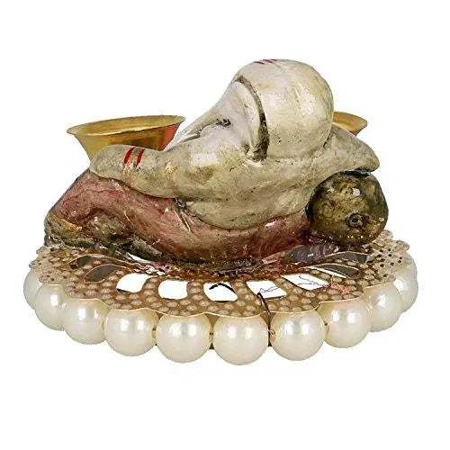 JaipurCrafts Ceramic Cute Lord Ganesha Sitting on Bangle