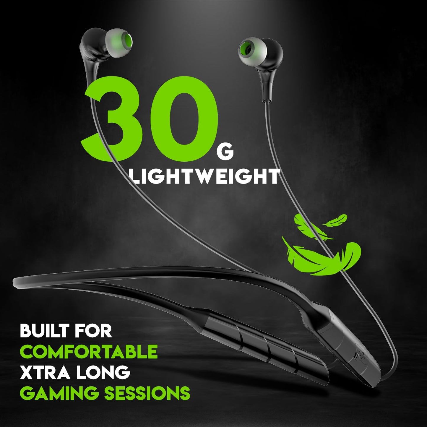 SpinBot BattleBudz NX550 Bluetooth Wireless Gaming Neckband