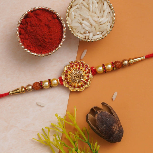 JaipurCrafts Rakhi Set Rakhee for Brother Sister Bracelets Rakhi |Gifts For Brother Lumba Rakhi For Bhabhi Rakhi With Roli Chawal Rakhi Sets lumba rakhi|Latest Rakhi collection