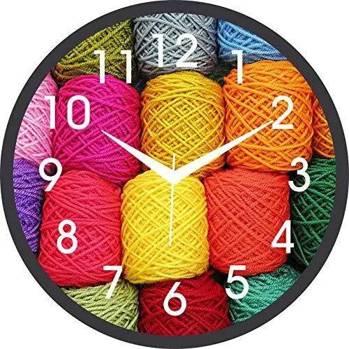 Webelkart Designer Plastic Wall Clock for Home/Living Room/Bedroom / Kitchen- 9.50 in (with Ajanta Movement)