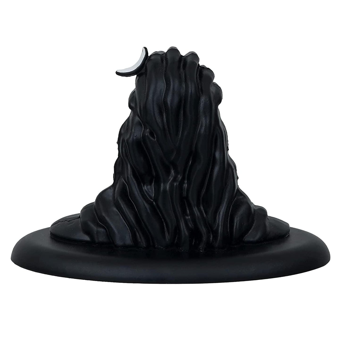 Webelkart Premium Metal Adiyogi Shiva Statue for Home and Car Dashboard ( Self Adhesive, Black, 2.5 in)