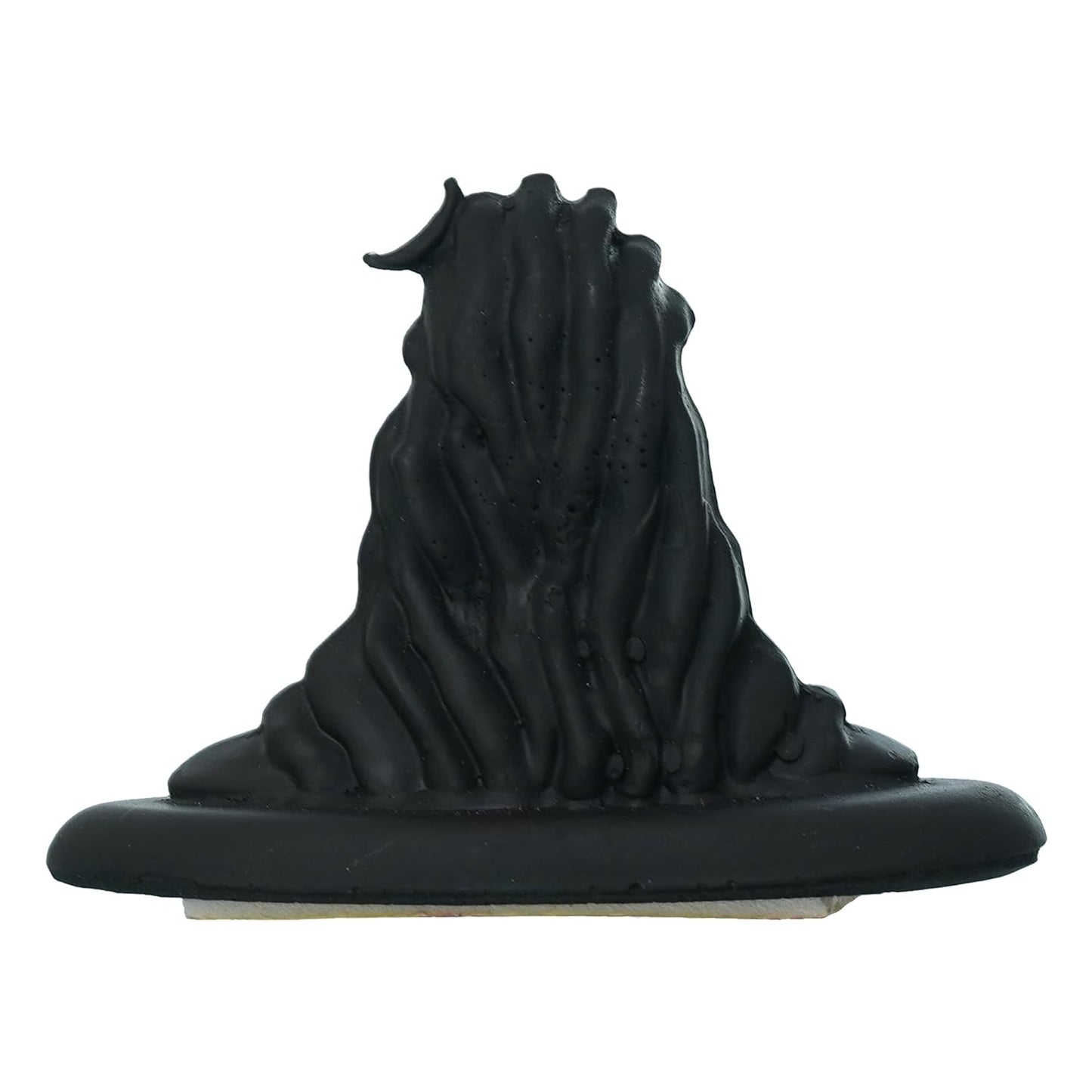 JaipurCrafts Premium Polyresin Adiyogi Shiva Statue for Home and Car Dashboard (Self Adhesive, Black, 2.5 in)