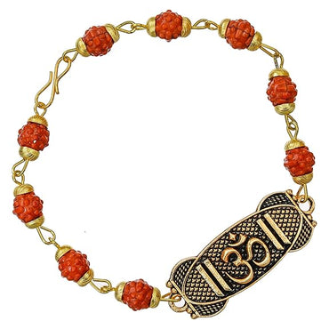 Webelkart Premium Rudraksha Rakhi for Brother Gift Combo - Little Baal Shiv Idol Murti For Home Decor, Rakhis Combo for Rakshabandhan With Greeting Card and Roli Chawal