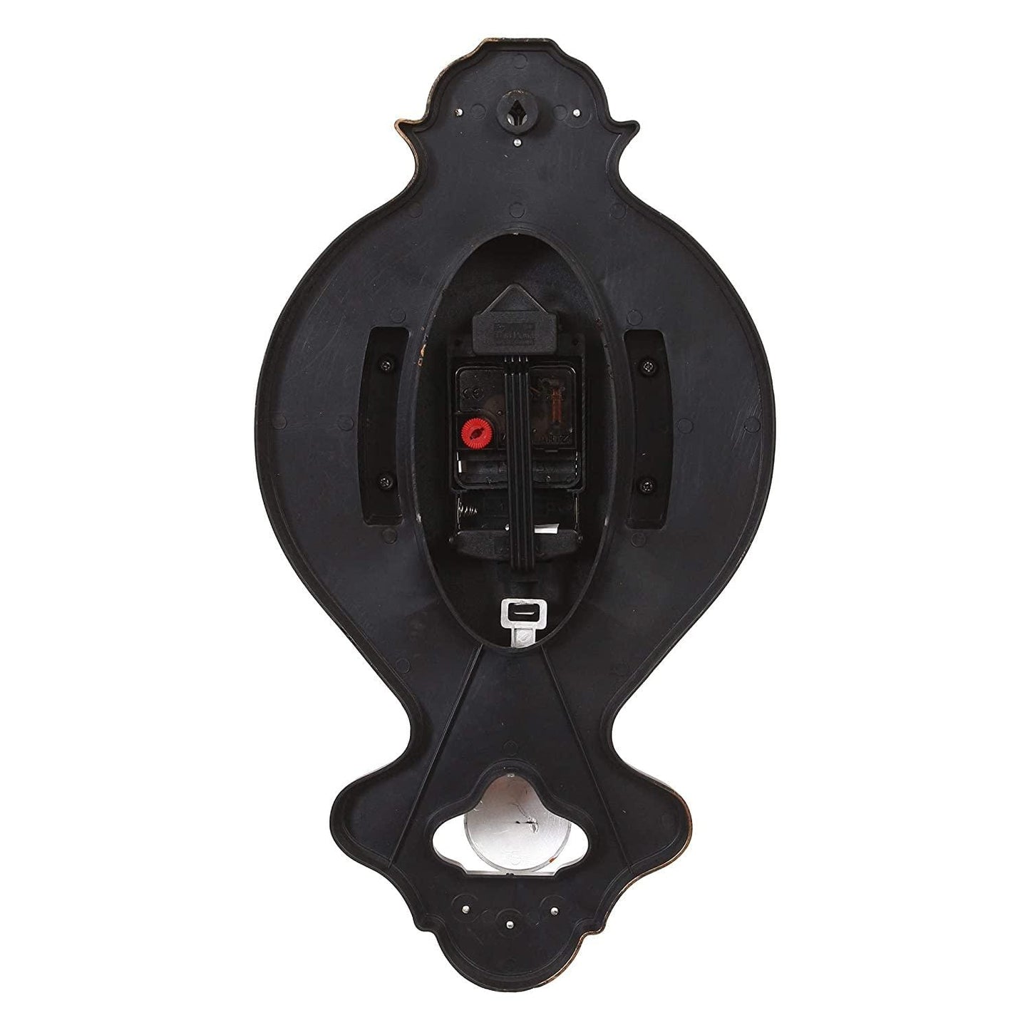 Webelkart Designer Macca Madina Plastic Pendulum Wall Clock for Home/Living Room/Bedroom / Kitchen- 16 in