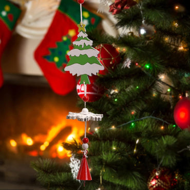 Christmas Tree Hanging- set of 4