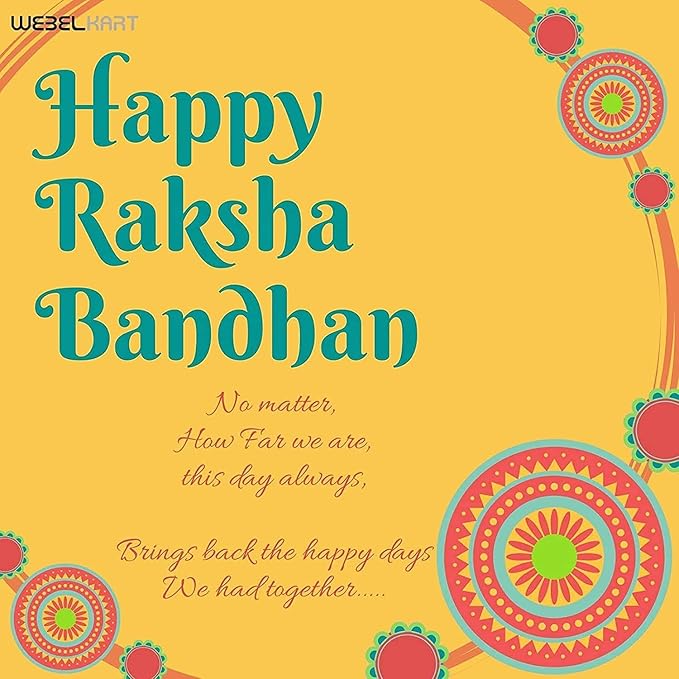 Webelkart 4 Rakhi Combo for Bhaiya and bhabhi with Kids Customised Best Wishes Stand with Image Upload and Customised Keychain with Photo Print and Greeting Cards and Roli Chawal Pack