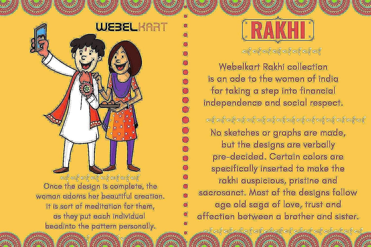 JaipurCrafts Premium Combo of Printed Mug Rakhi Gift for Brother Combo Pack (3 Rakhi for Bhaiya Bhabhi and Kids, 1 Greeting Card, 1 Ceramic Printed Mug, and Roli Chawal)|