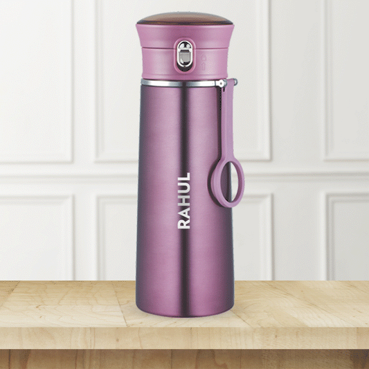 Borosil Travelease Purple Personalise, 420ml