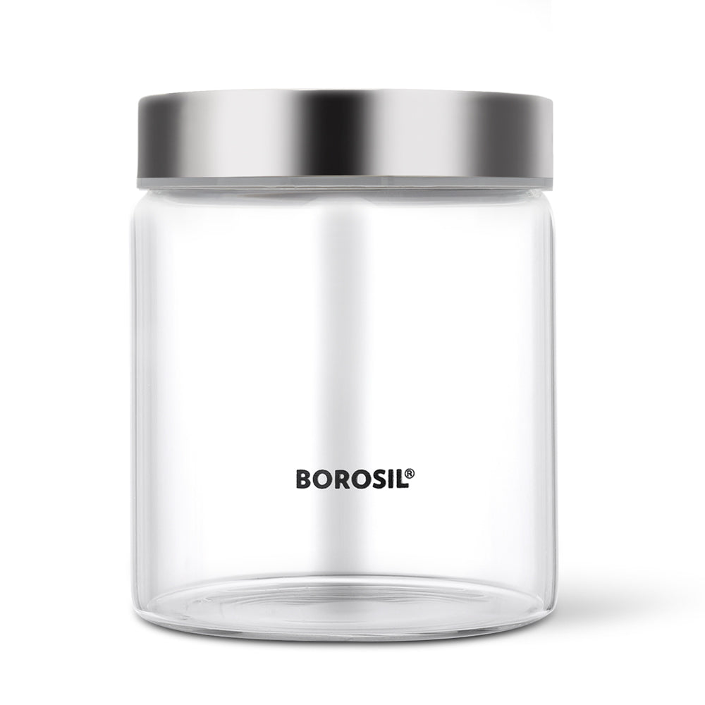 Borosil Endura Airtight Glass Jar, 600ml