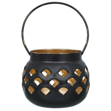 Webelkart®️ Premium Handcrafted Wall Hanging Decorative Tealight Candle Holder, Lantern, Lamp, Hanging Light Holder for Home Decor, Table/Office/Indoor/Outdoor