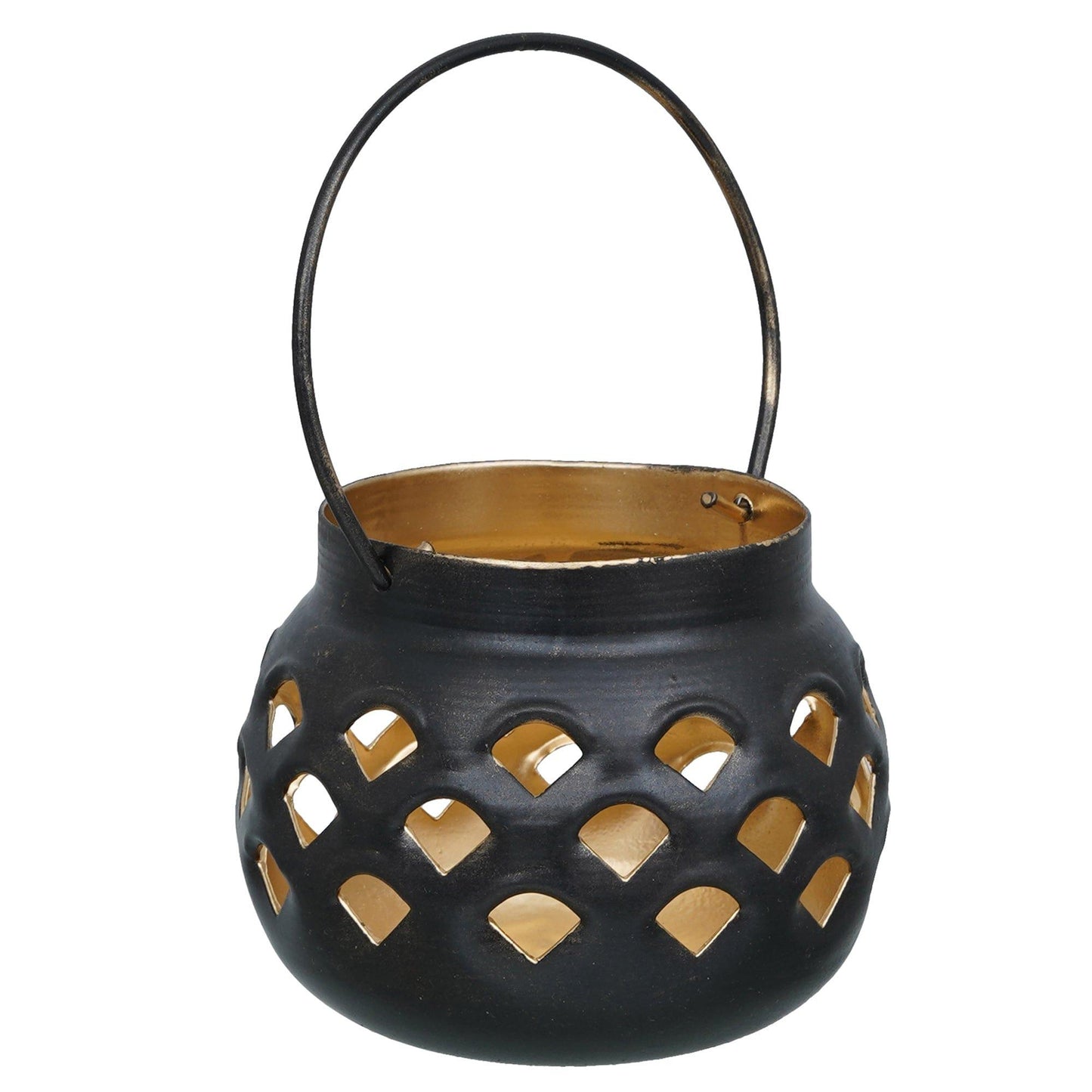 Webelkart®️ Premium Handcrafted Wall Hanging Decorative Tealight Candle Holder, Lantern, Lamp, Hanging Light Holder for Home Decor, Table/Office/Indoor/Outdoor