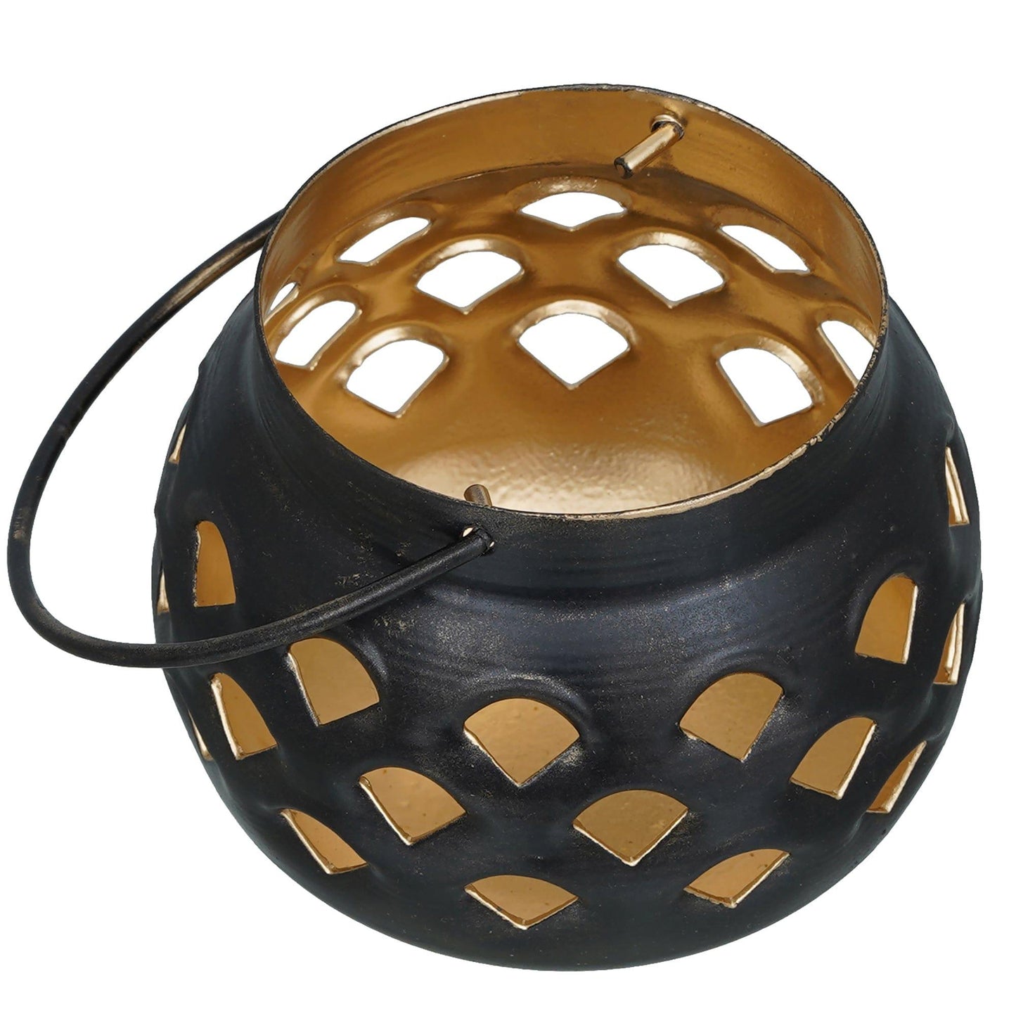 Webelkart®️ Premium Handcrafted Wall Hanging Decorative Tealight Candle Holder, Lantern, Lamp, Hanging Light Holder for Home Decor, Table/Office/Indoor/Outdoor