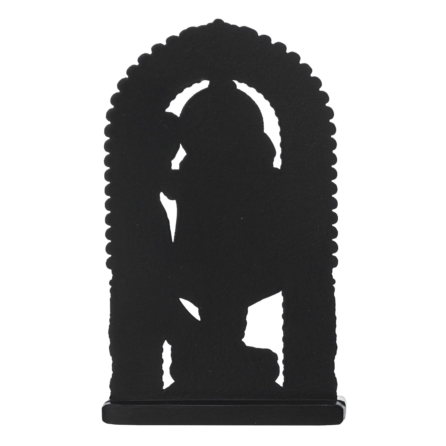 Webelkart Premium Ram Lalla Statues for Car Dashboard and Home Decor | Ram Lalla Idol Ayodhya Shree Ram Murti Showpiece (2.75" Inches-Metal) (Black)