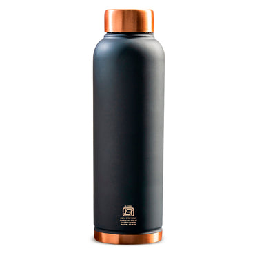 Borosil Eco Copper Bottle, Grey, 1L