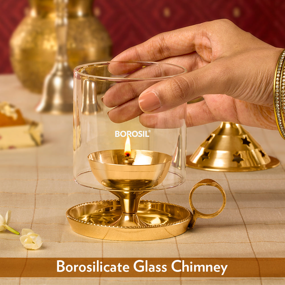 Borosil Mangal Akhand Diya, Medium