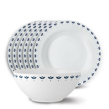 Larah by Borosil Fabula Snack Set, 7 pc