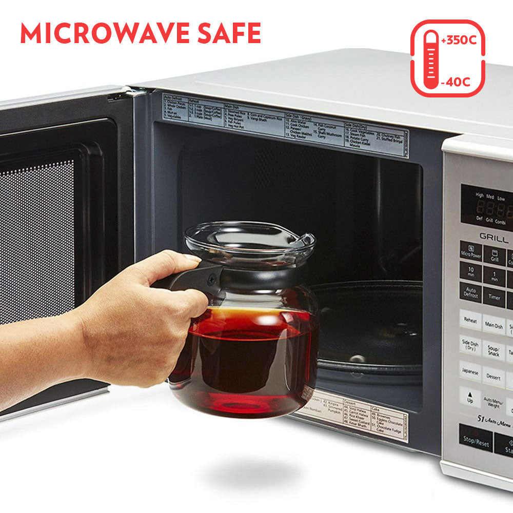 Borosil Carafe w Inbuilt Strainer, 650ml