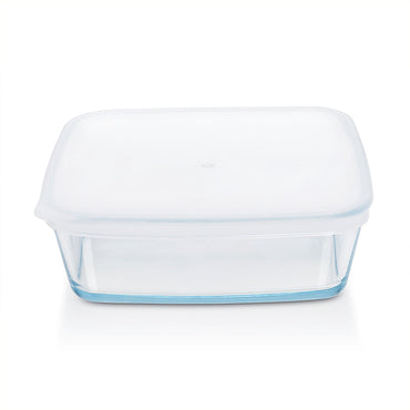 Borosil Square Baking Dish w lid, 1.6L
