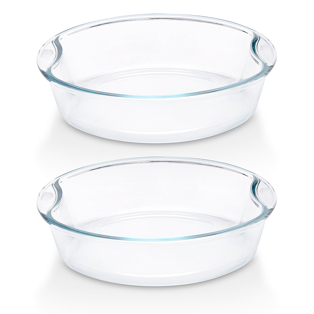 Borosil EasyGrip Round Cake Dish, 1.5L