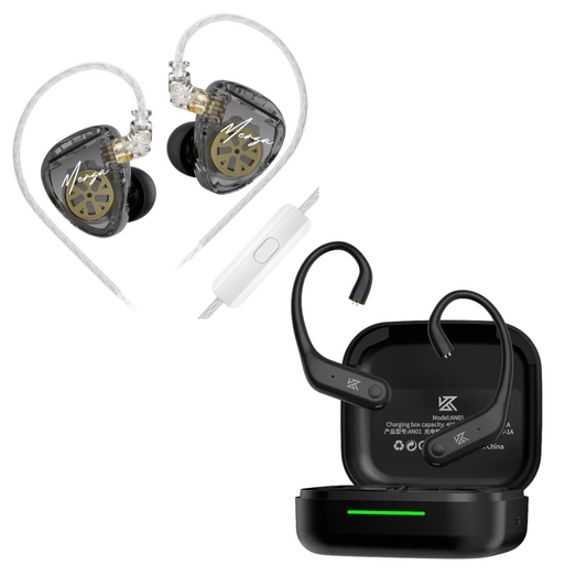 KZ Merga IEM & KZ AN01 ANC Enabled True Wireless Adapter
