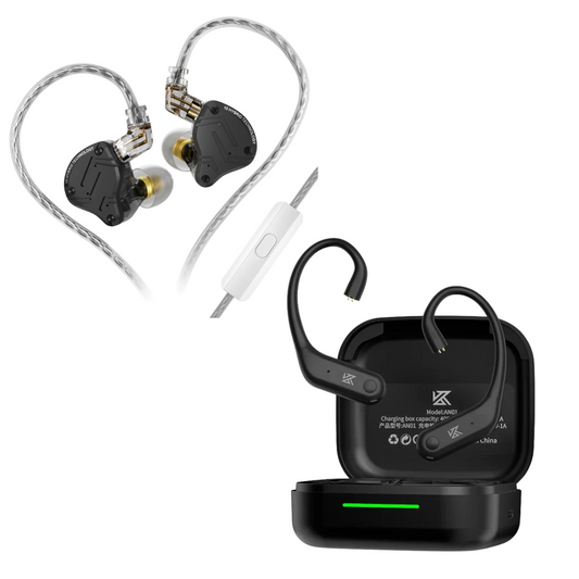 KZ ZS10 Pro X IEM & KZ AN01 ANC Enabled True Wireless Adapter
